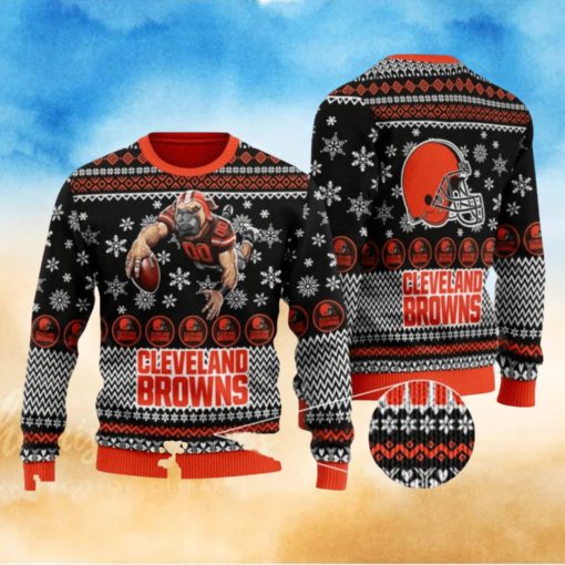 Cleverland Browns Ugly Christmas Sweater