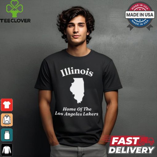 Clickhole Illinois Home Of The Los Angeles Lakers t shirt