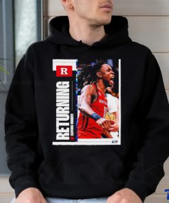 Cliff Omoruyi Rutgers Scarlet Knights returning poster 2023 shirt