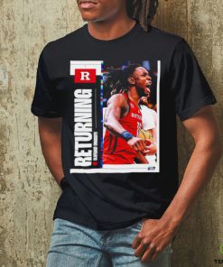 Cliff Omoruyi Rutgers Scarlet Knights returning poster 2023 hoodie, sweater, longsleeve, shirt v-neck, t-shirt