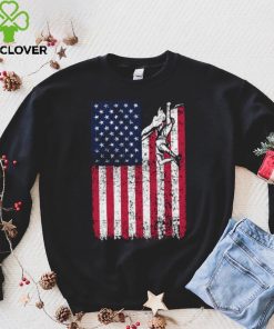 Climbing American Flag USA US Patriotic T Shirt 1 Climbing American Flag USA US Patriotic T Shirt