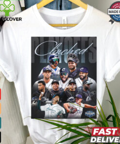 Clinched Playoffs 2024 Columbus Clippers MLB Players Poster t shirt