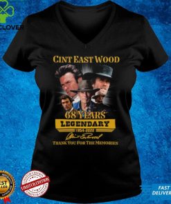 Clint Eastwood 68 years legendary 1954 2022 t hoodie, sweater, longsleeve, shirt v-neck, t-shirt