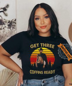 Clint eastwood get three coffins ready 2 vintage shirt