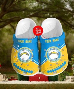 Clog Shoes NFL Football Los Angeles Chargers Personalized Crocs