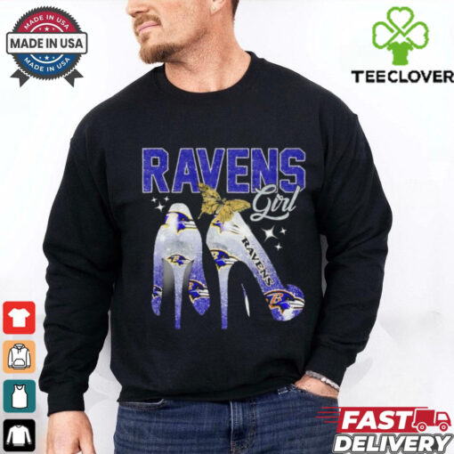 Clogs Baltimore Ravens Football Graphic shirt