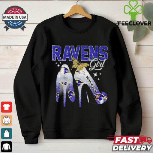 Clogs Baltimore Ravens Football Graphic shirt