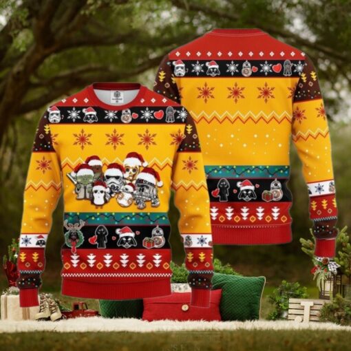 Clone Trooper Darth Vader Ugly Christmas Sweater Anakin Skywalker Stormtrooper Chirstmas Sweater