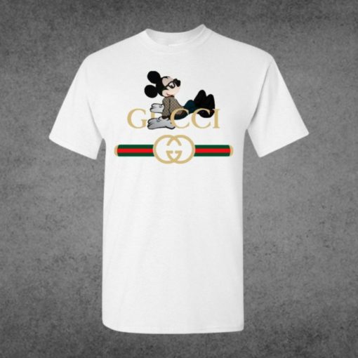 Clothing Gucci Mickey Mouse Best Mens T-Shirt