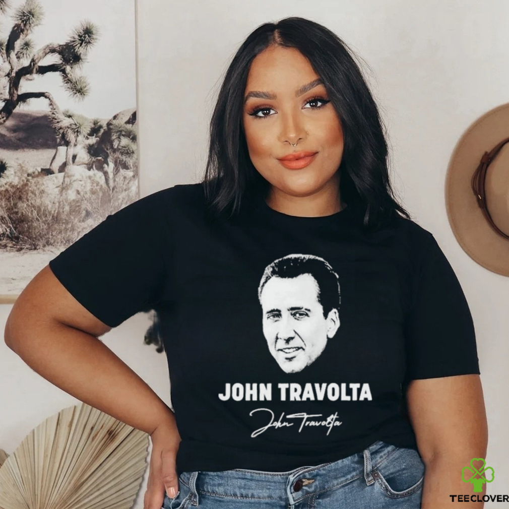 Clothing John Travolta Nicolas Cage Face Off Mashup Shirt Clothing John Travolta Nicolas Cage Face Off Mashup Shirt