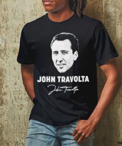 Clothing John Travolta Nicolas Cage Face Off Mashup Shirt