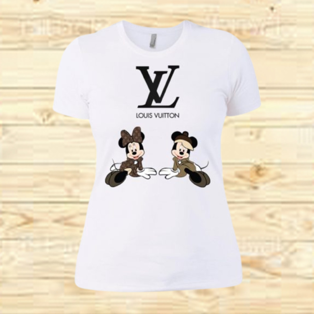 Clothing Louis Vuitton Mickey And Minnie Women's T-Shirt
