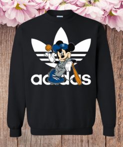 Clothing Mickey Mouse Adidas Baseball Pullover Sweatshirt
