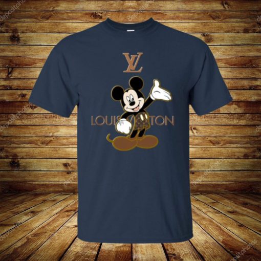 Clothing Mickey Mouse Louis Vuitton Logo T-Shirts