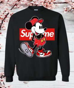 Clothing Supreme Mickey Mouse Sweatshirt