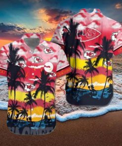 Cloud Beach Coconut Custom Kansas City Chiefs Gift Full Printed Hawaiian Shirt