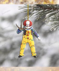 Clown With Monster Hands LED Lights Horror Ornament
