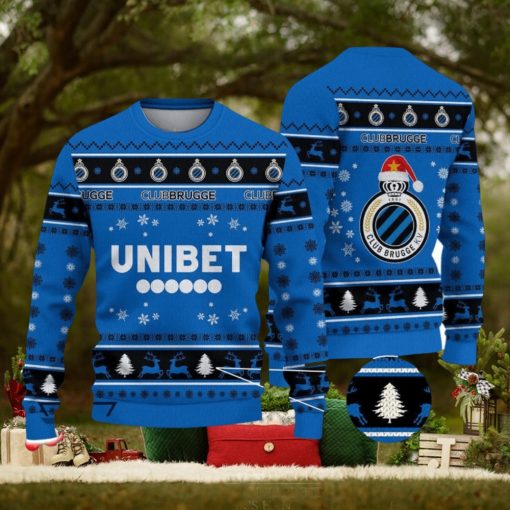 Club Brugge KV Ugly Christmas Sweater Ideal Gift For Fans