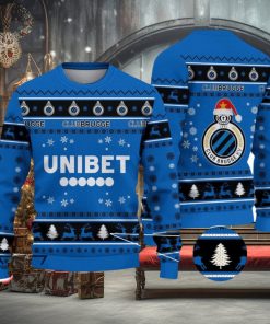 Club Brugge KV Ugly Christmas Sweater Ideal Gift For Fans