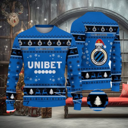 Club Brugge KV Ugly Christmas Sweater Ideal Gift For Fans