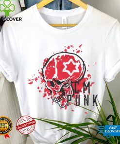 Cm Punk Red Skull Shirt