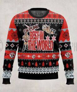 Cm Punk Wwe Ugly Sweater
