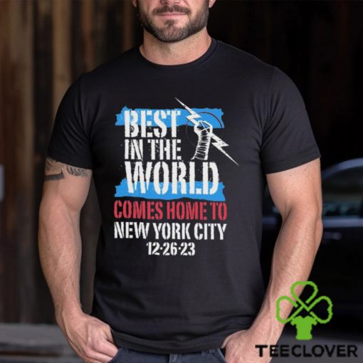 Cmpunk Best In The World Comes Home To New York City 12 26 23 Shirt