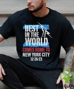 Cmpunk Best In The World Comes Home To New York City 12 26 23 Shirt