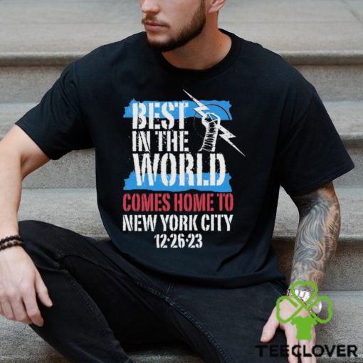 Cmpunk Best In The World Comes Home To New York City 12 26 23 Shirt