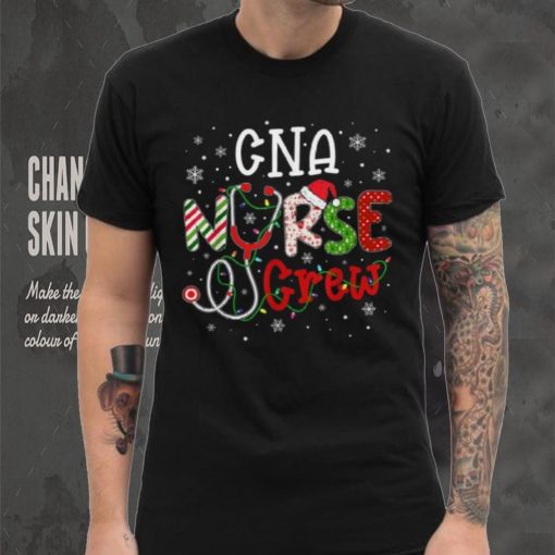 Cna Christmas Nurse Crew Funny Nursing Christmas Pattern Shirt