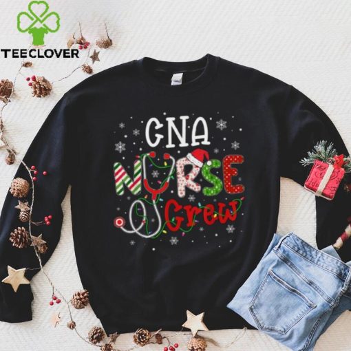 Cna Christmas Nurse Crew Funny Nursing Christmas Pattern Shirt