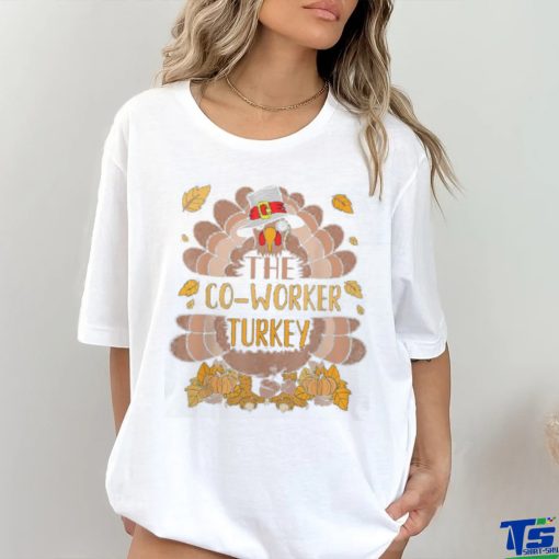 Co Worker Turkey Matching Thanksgiving Turkey Group Family T Shirt