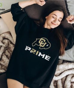 Coach Prime Black Gold T shirt for Colorado Buffs Fans