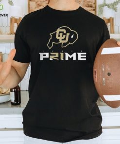Coach Prime Black Gold T shirt for Colorado Buffs Fans