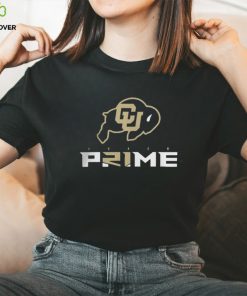 Coach Prime Black Gold T shirt for Colorado Buffs Fans