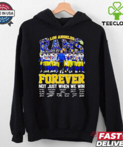 Coach Sean McVay and Players Los Angeles Rams Forever Not Just When We Win Signatures shirt