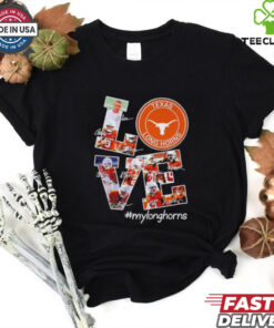 Coach Steve Sarkisian and Players Texas Longhorn #Mylonghorns Signatures shirt