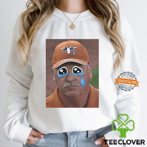 Coach Texas Mike White crying Texas Longhorns hoodie, sweater, longsleeve, shirt v-neck, t-shirt