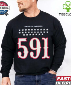Coach of the year honors 591 Winningest Shirt