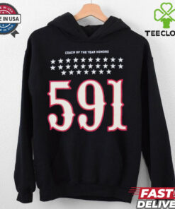 Coach of the year honors 591 Winningest Shirt