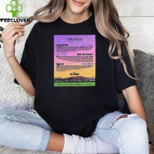 Coachella with Lana Del Rey Tyler The Creator Doja Cat in Indio California Empire Polo Club T Shirt