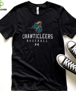 Coastal Carolina Chanticleers Black Baseball Tech Performance T Shirt