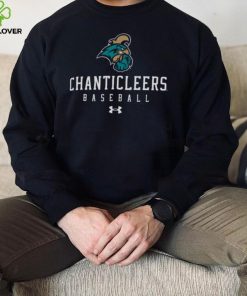 Coastal Carolina Chanticleers Black Baseball Tech Performance T Shirt