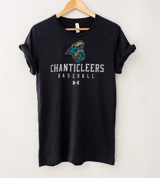 Coastal Carolina Chanticleers Black Baseball Tech Performance T Shirt