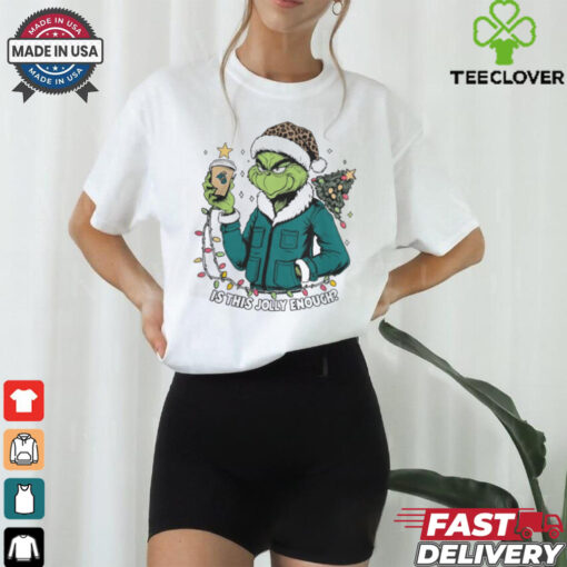 Coastal Carolina Chanticleers x Santa Grinch Is This Jolly Enough Merry Christmas Shirt