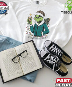 Coastal Carolina Chanticleers x Santa Grinch Is This Jolly Enough Merry Christmas Shirt
