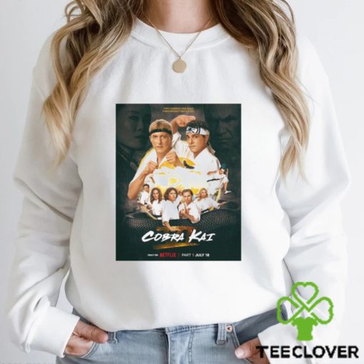 Cobra Kai Final Season Part One Releasing On Netflix On July 18 Shirt