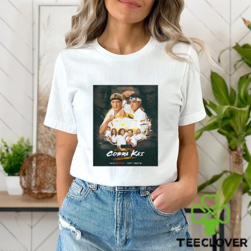 Cobra Kai Final Season Part One Releasing On Netflix On July 18 Shirt