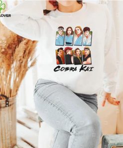 Cobra Kai T hoodie, sweater, longsleeve, shirt v-neck, t-shirt All Characters Of Cobra Kai Art Unisex