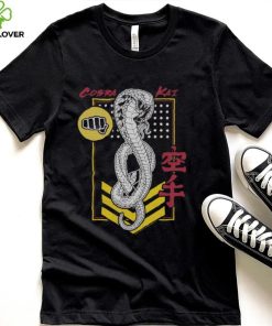 Cobra Kai T shirt Men_s Karate Kid Cobra Kai Poster Patch Tee